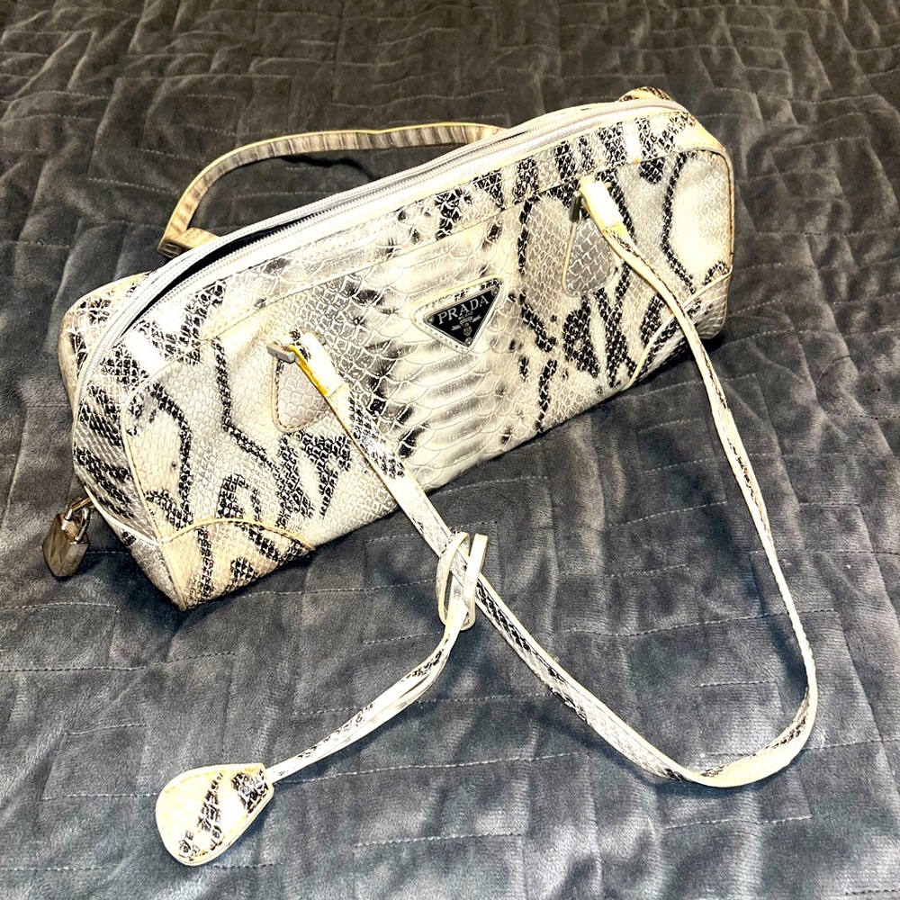Prada leather handbag
